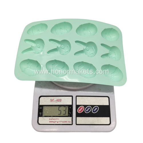 Easter Egg and Bunny Silicone Cake Mould